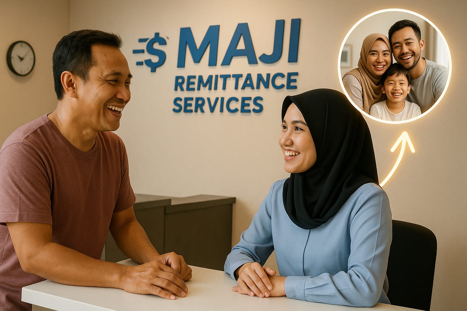 Fast money transfer